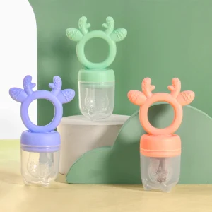 3-Pack BPA-Free Baby Fruit Feeders